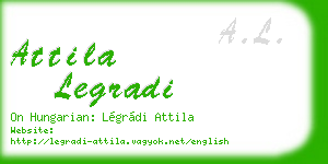 attila legradi business card